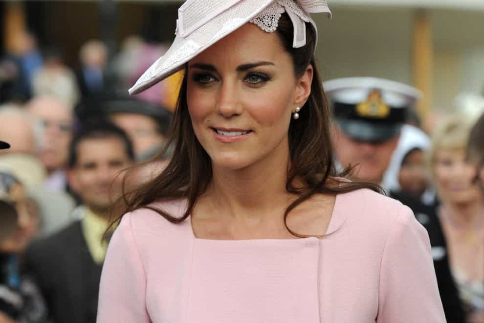 The Duchess of Cambridge in pink