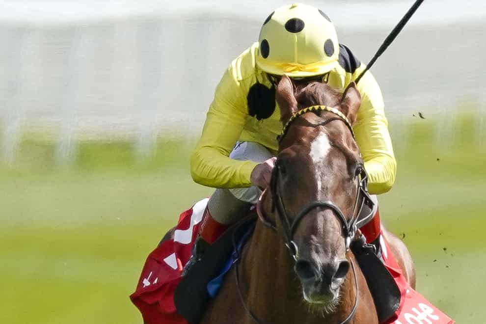 El Drama winning the Dee Stakes at Chester