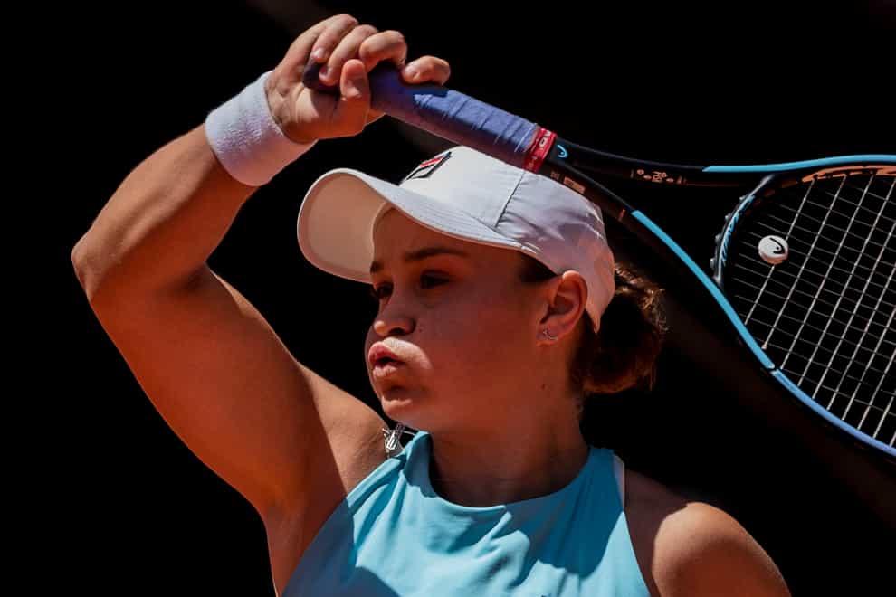 Ashleigh Barty is through to the final in Madrid