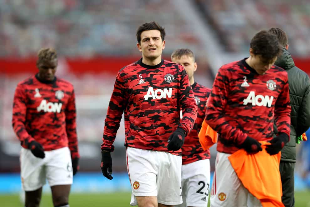 Harry Maguire and his Manchester United team-mates face a punishing schedule over the next week