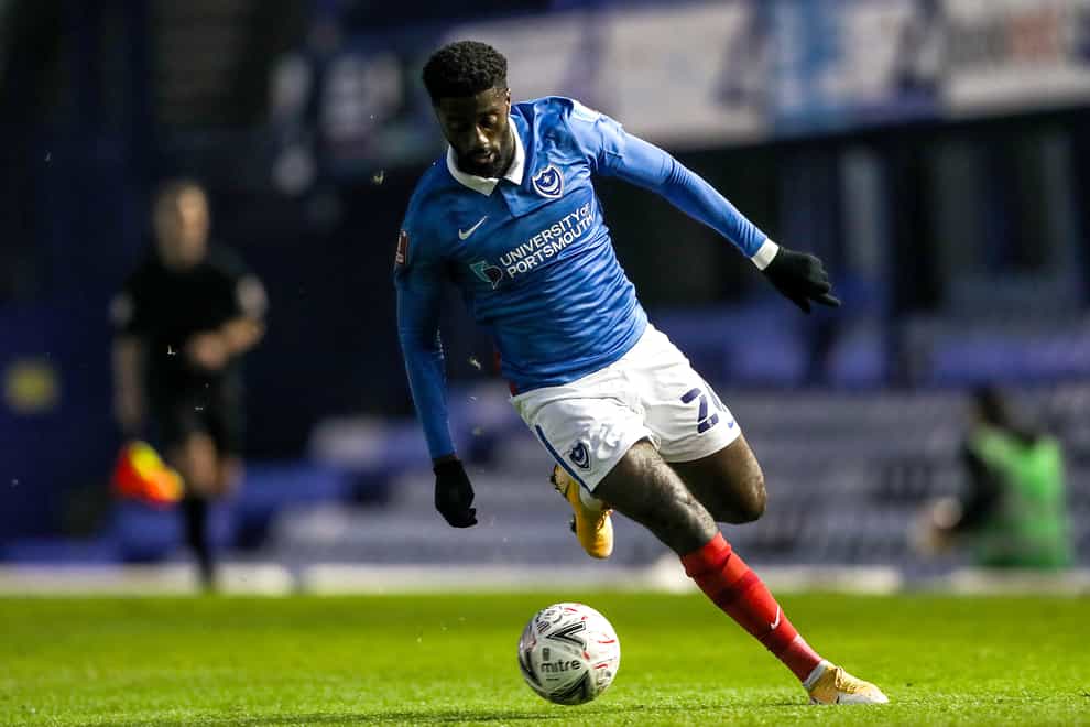 Jordy Hiwula is set to return for Portsmouth's final game of the season against Accrington