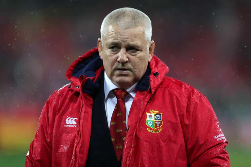 Warren Gatland says the Lions may be forced to quarantine on return from South Africa