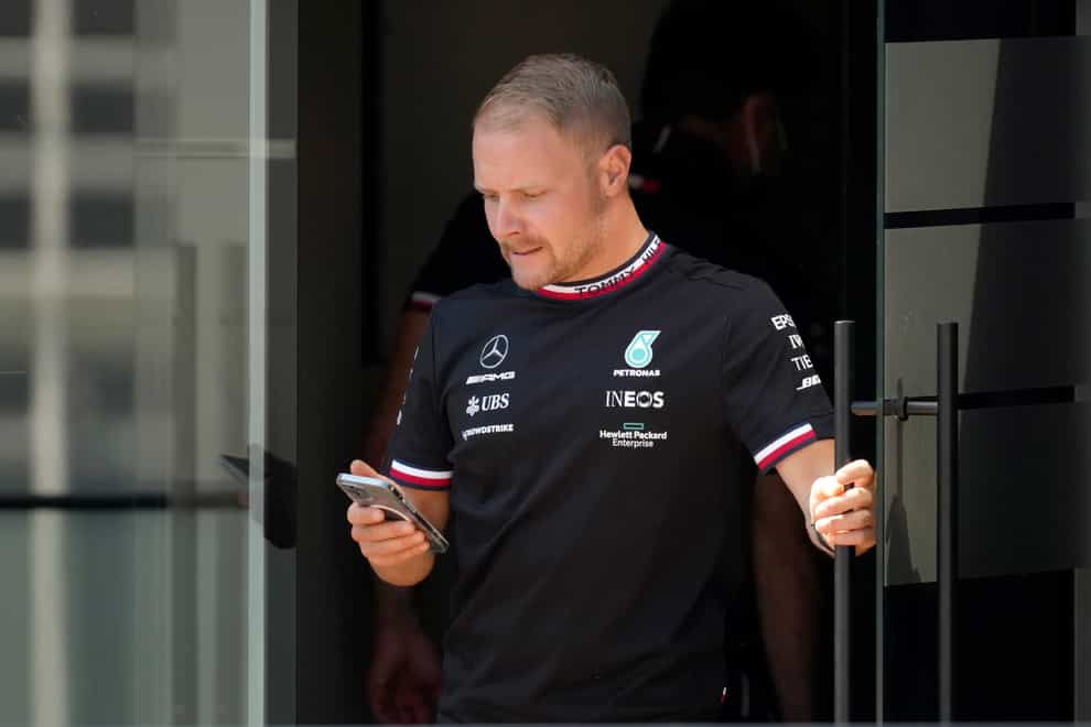 Valtteri Bottas finished fastest in first practice in Spain