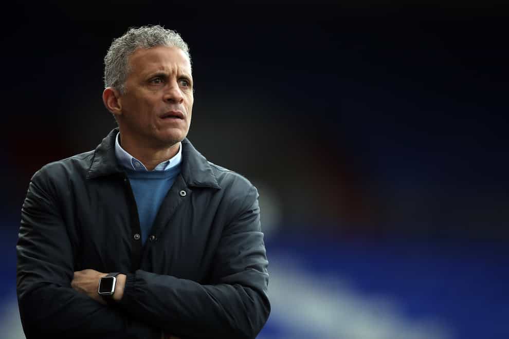 Keith Curle's Oldham are 18th in the League Two table (Martin Rickett/PA).