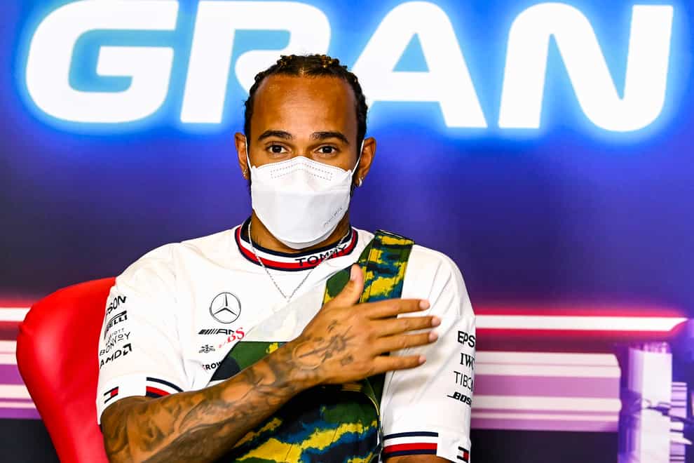 Lewis Hamilton is eight points clear in the championship