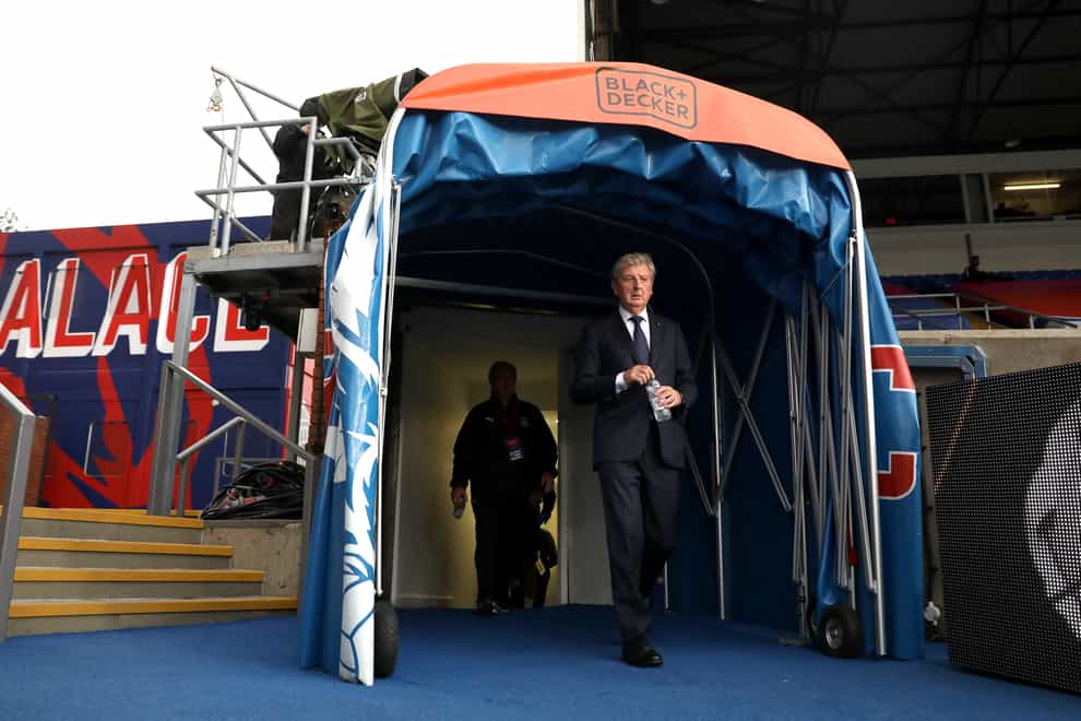 Roy Hodgson walking through the tunnel