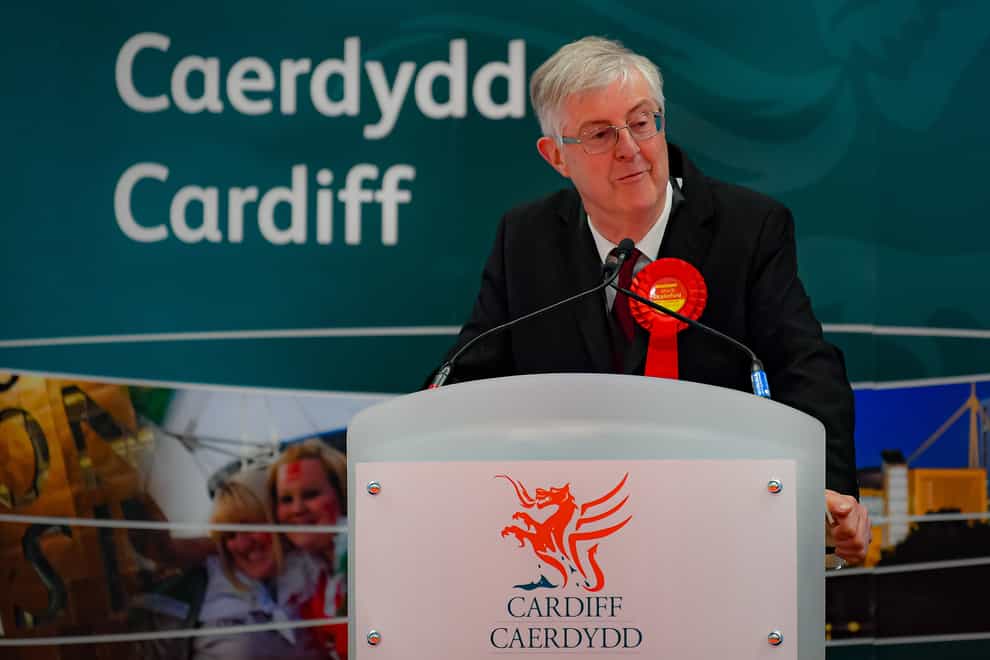 Welsh First Minister Mark Drakeford is elected as Cardiff West MS