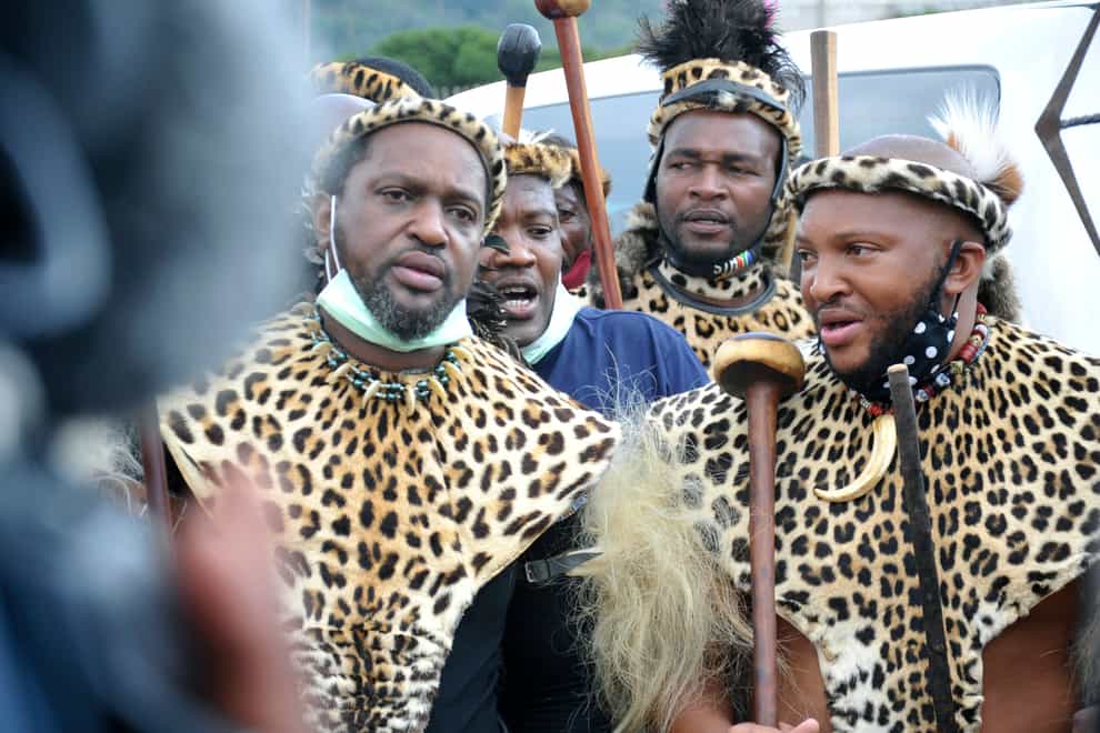 South Africa Zulu King