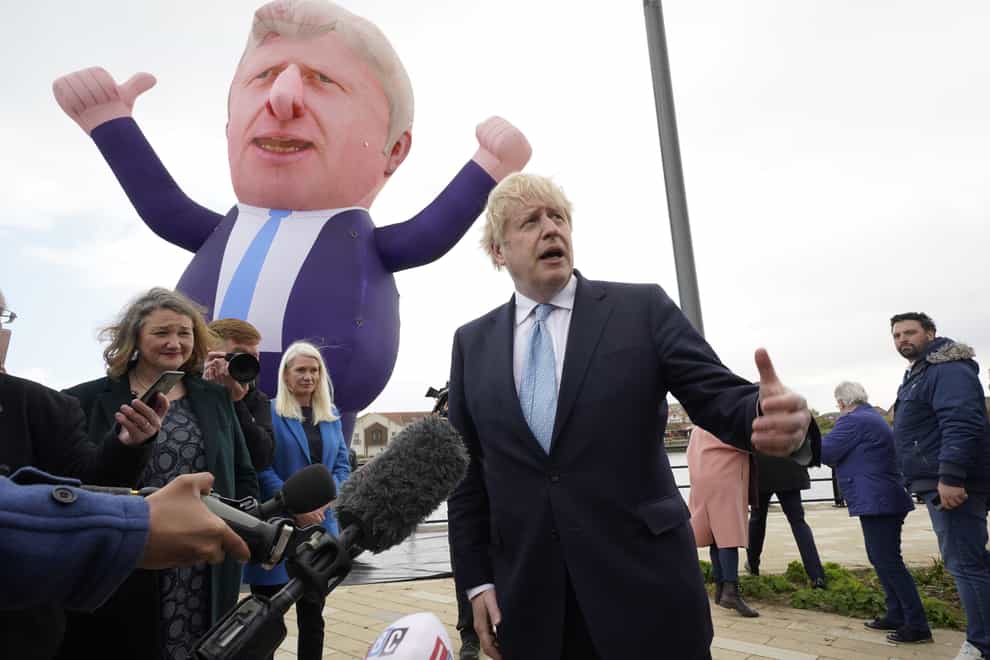 Prime Minister Boris Johnson travelled to Hartlepool to celebrate Jill Mortimer MP's by-election victory