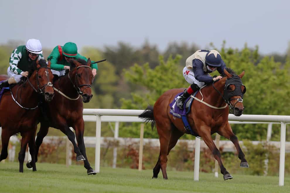 Maker Of Kings and Colin Keane (right) won the Amethyst Stakes (Group 3) at Leopardstown