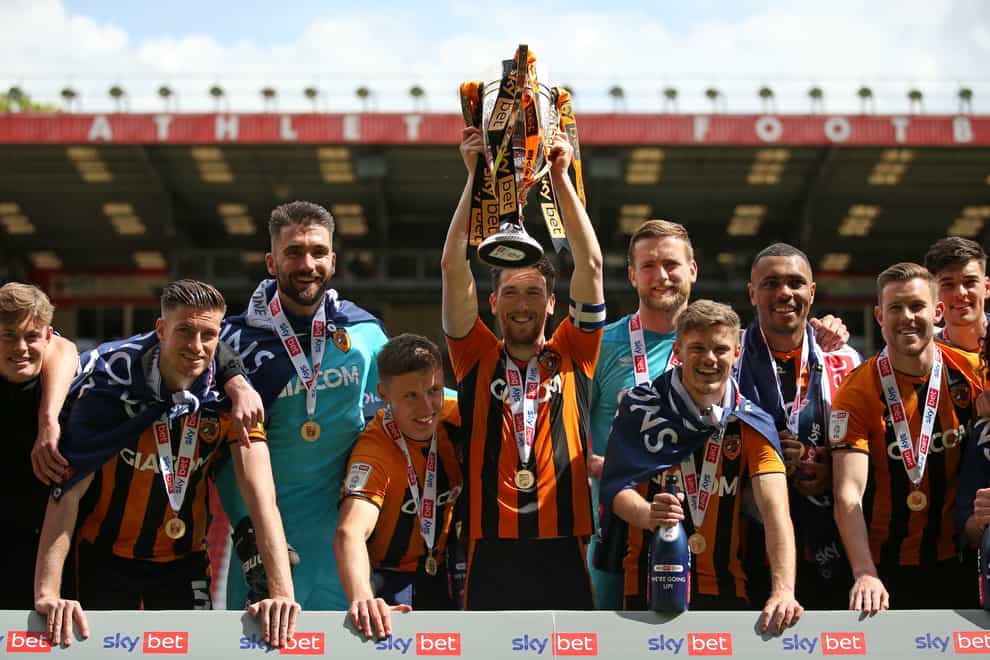 Hull got their hands on the trophy