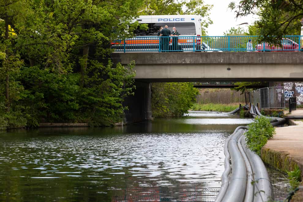 Baby found in Grand Union Canal