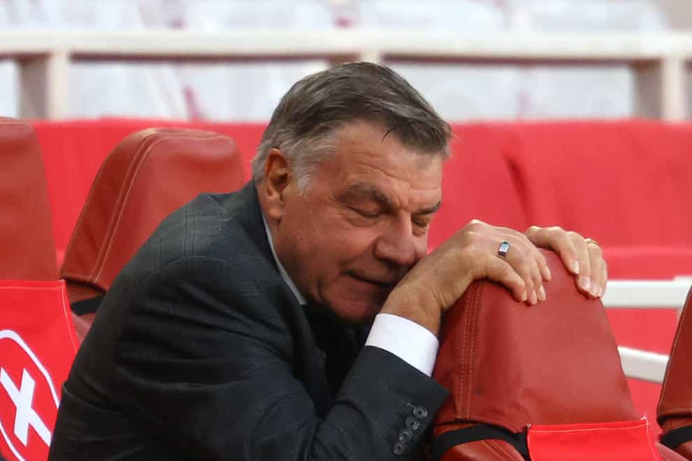 Sam Allardyce suffered the first relegation of his managerial career