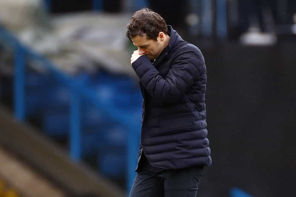Ryan Mason lost his first league game in charge as Spurs' interim boss at Leeds