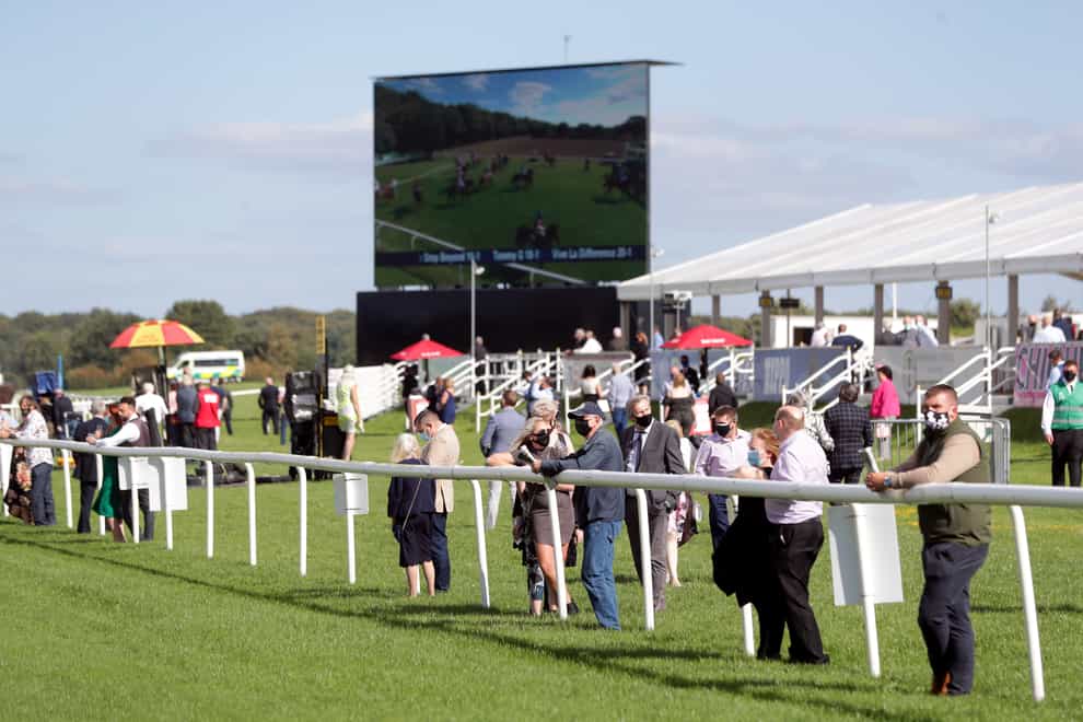 Racegoers can return from Monday