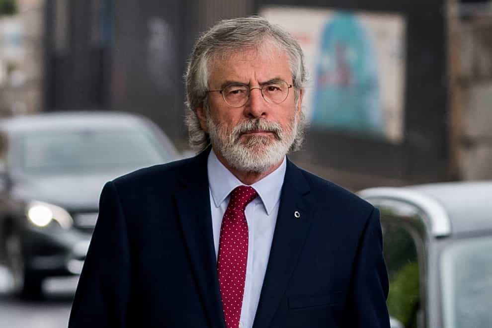 Former Sinn Fein president Gerry Adams