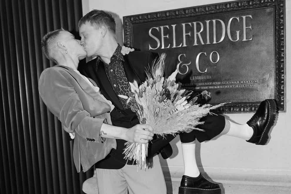 Couples can get married at Selfridges this summer. (Selfridges/PA)