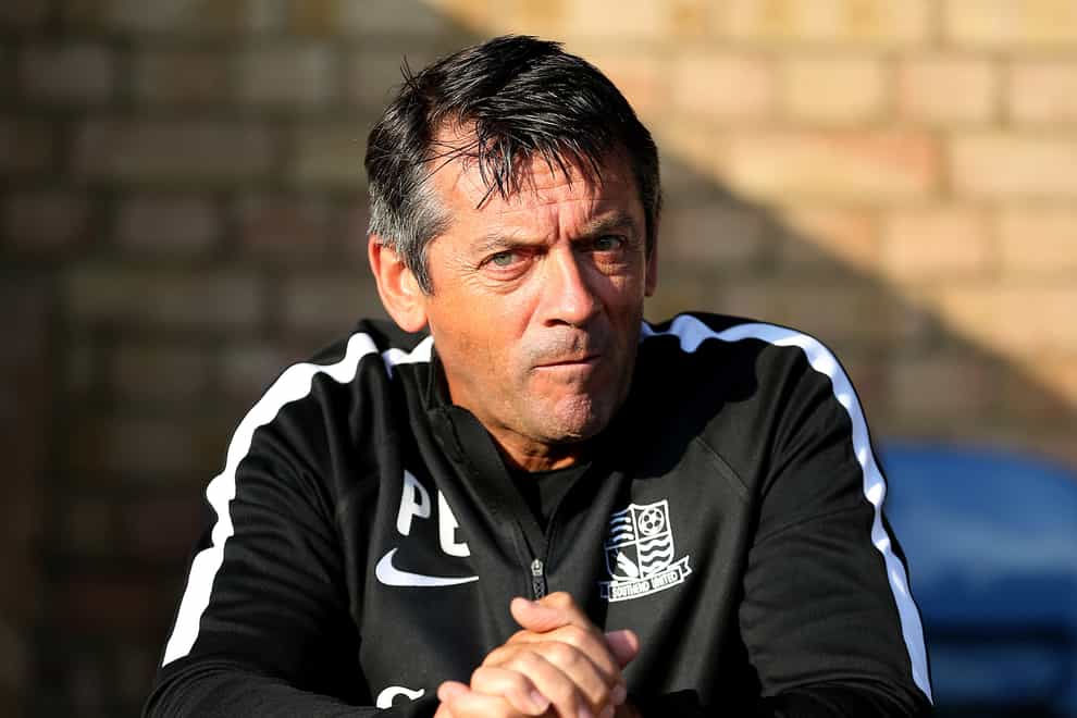 Phil Brown is in his second spell as Southend manager (Steven Paston/PA).