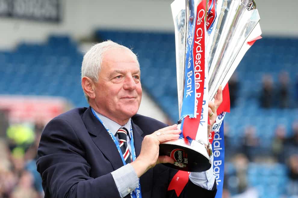 Former Rangers manager Walter Smith is still recuperating form surgery