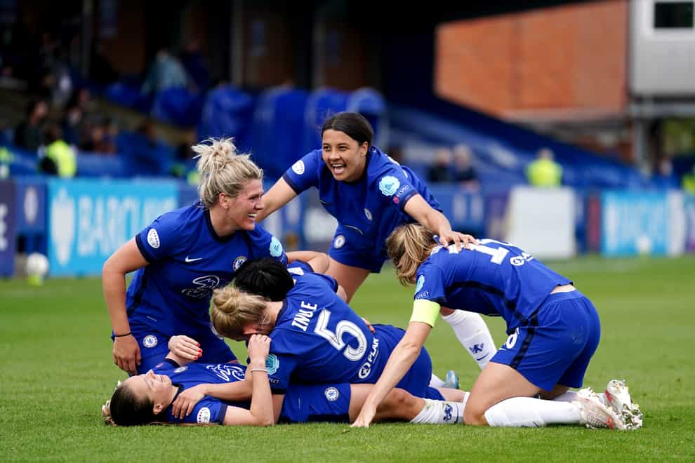 Chelsea reached the Women's Champions League final after getting past Bayern Munich in the semis (John Walton/PA).