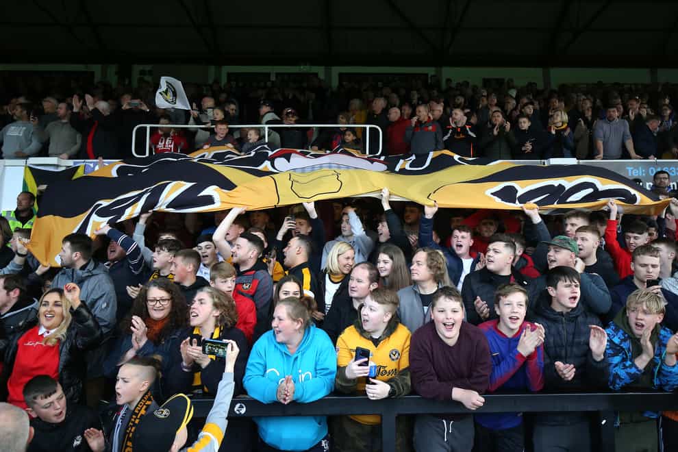 Newport County v Mansfield Town – Sky Bet League Two – Play-Off – First Leg – Rodney Parade
