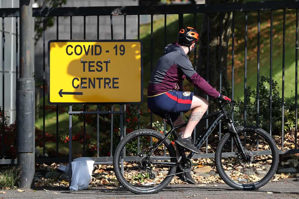Covid test centre