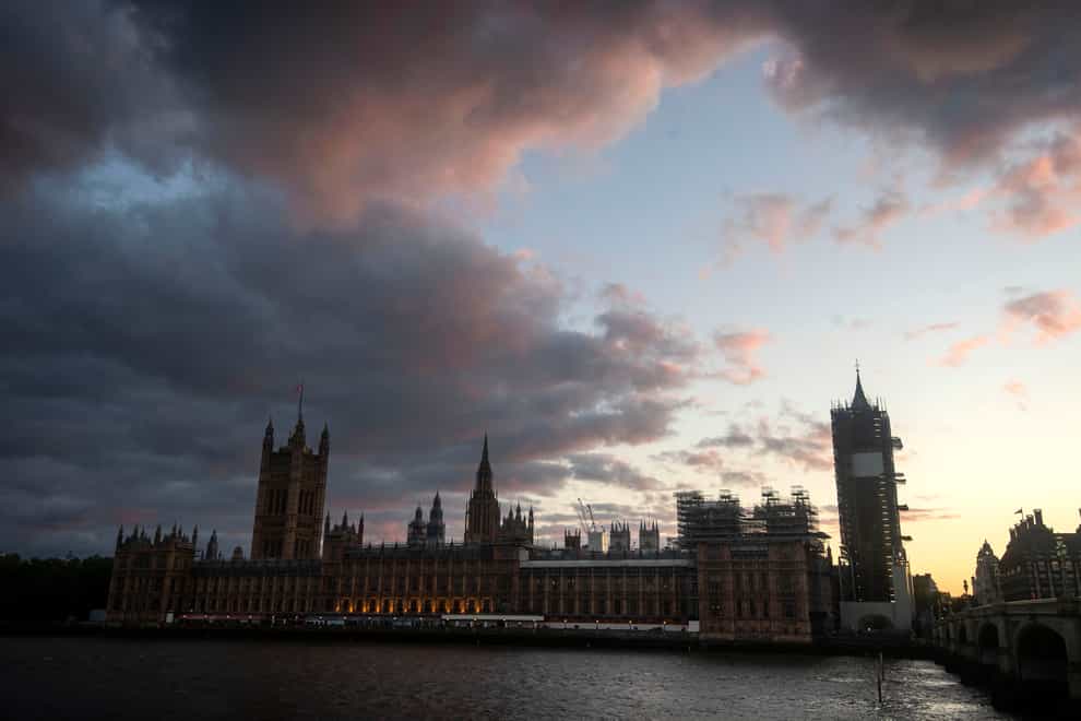 Sunset over the Houses of Parliament