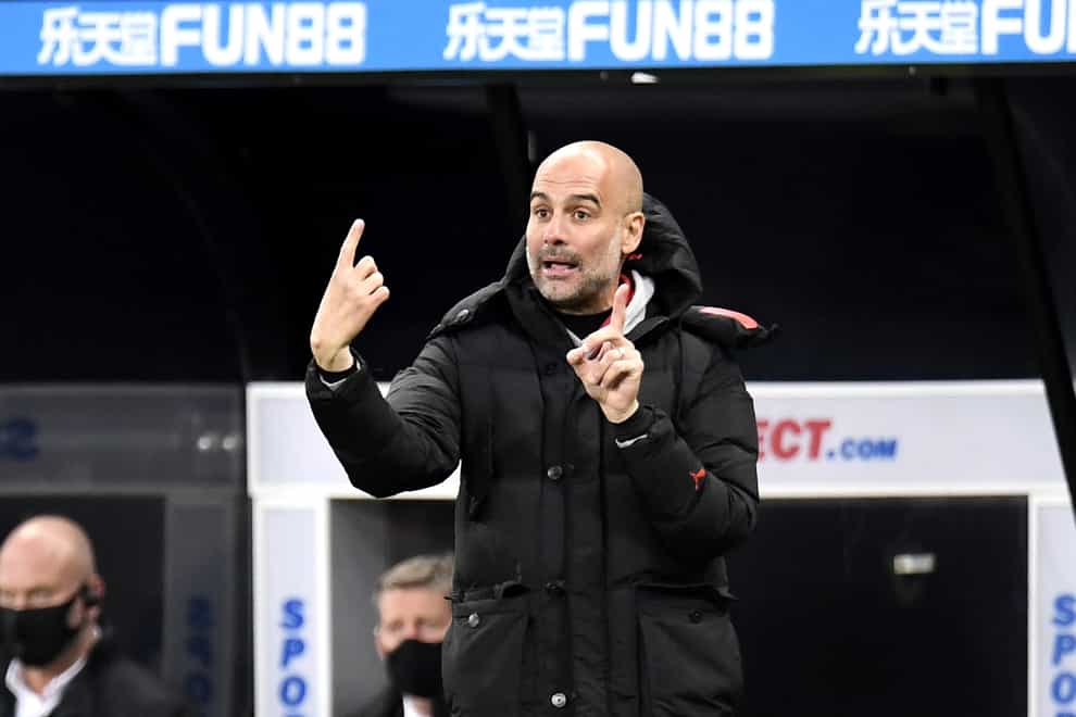 Manchester City manager Pep Guardiola wants his players to learn from their win at Newcastle ahead of the Champions League final