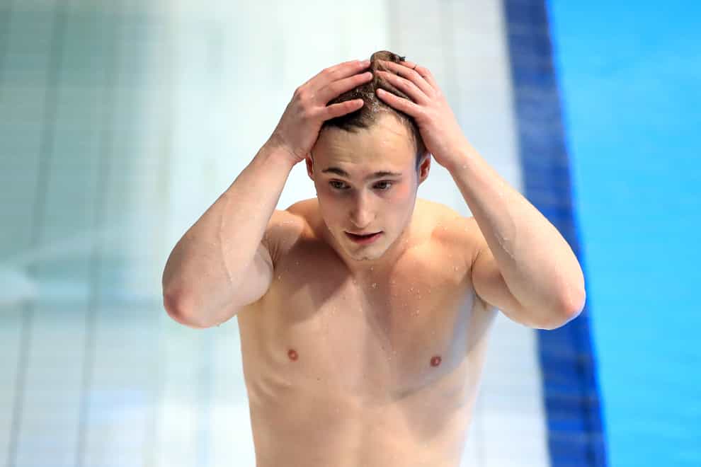 Jack Laugher finished sixth in Budapest on Friday (Bradley Collyer/PA)