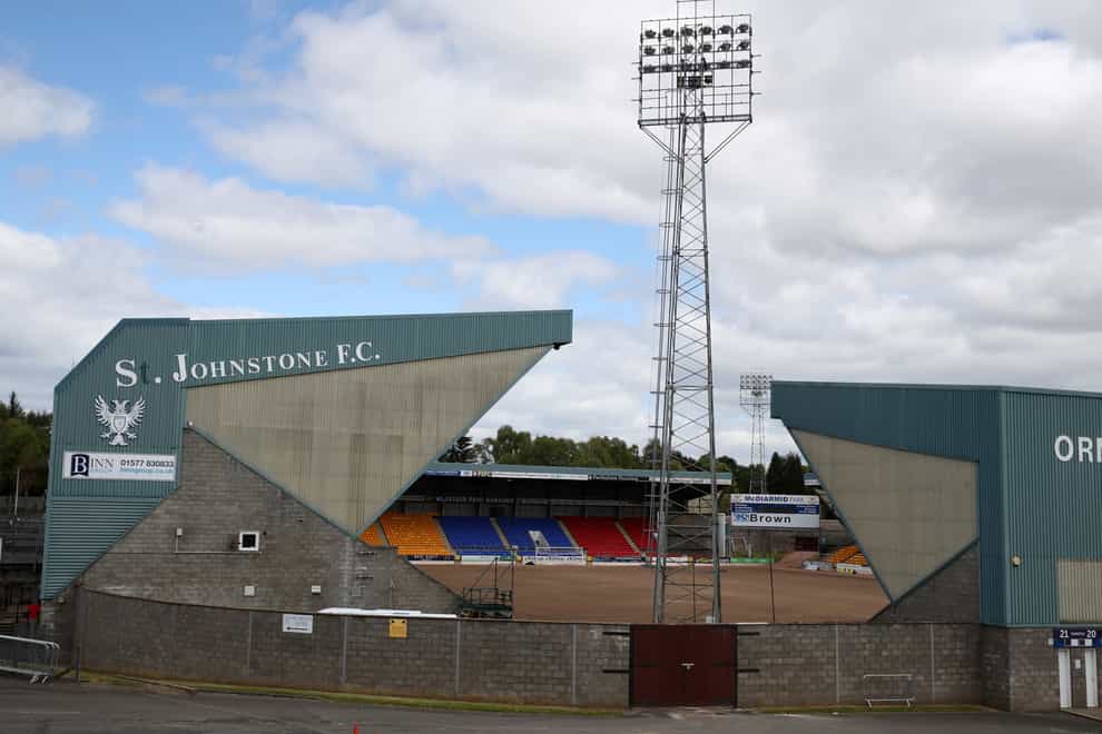 A view of St Johnstone's McDiarmid Park