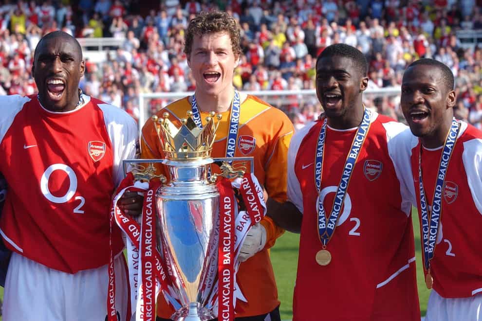 Arsenal went unbeaten in the league in the 2003–04 season