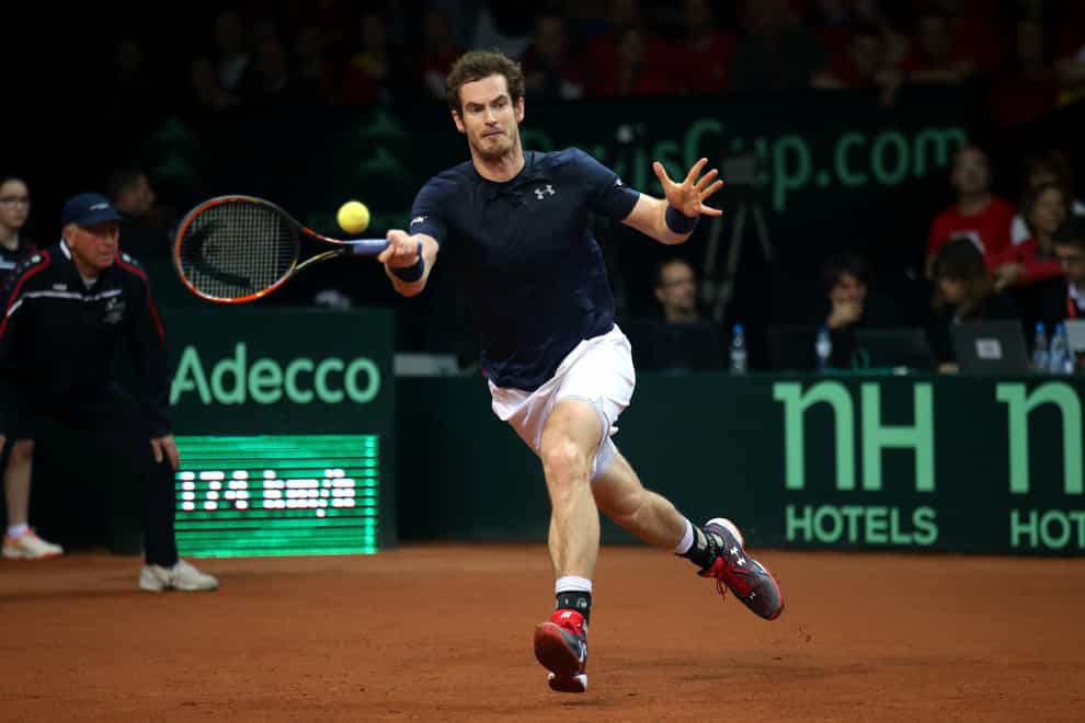 Andy Murray had been intending to make his singles return on clay next week