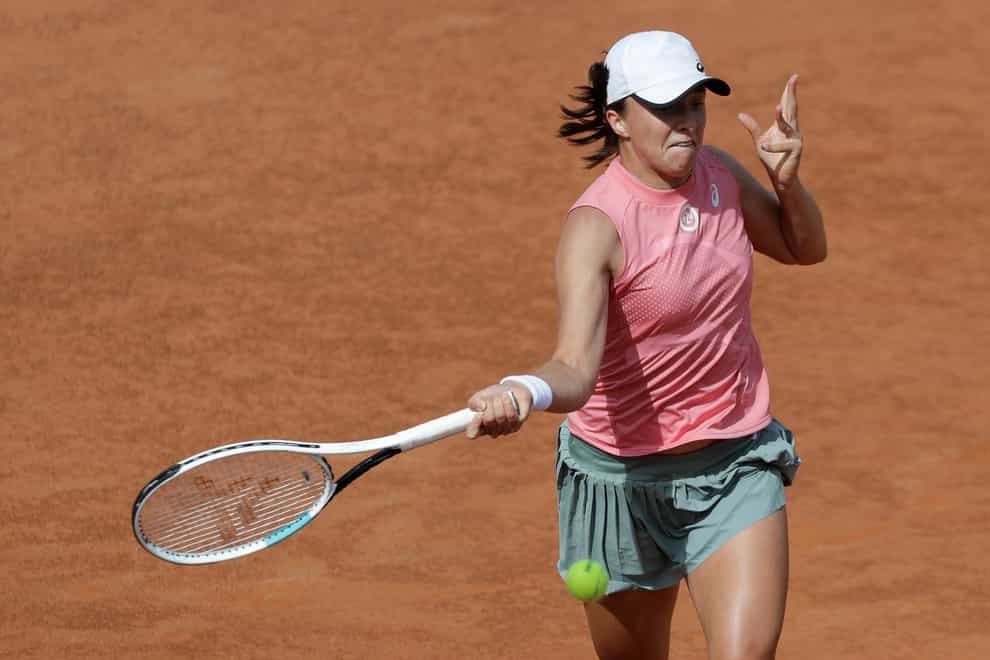 Iga Swiatek defeated Coco Gauff in her second match of the day in Rome