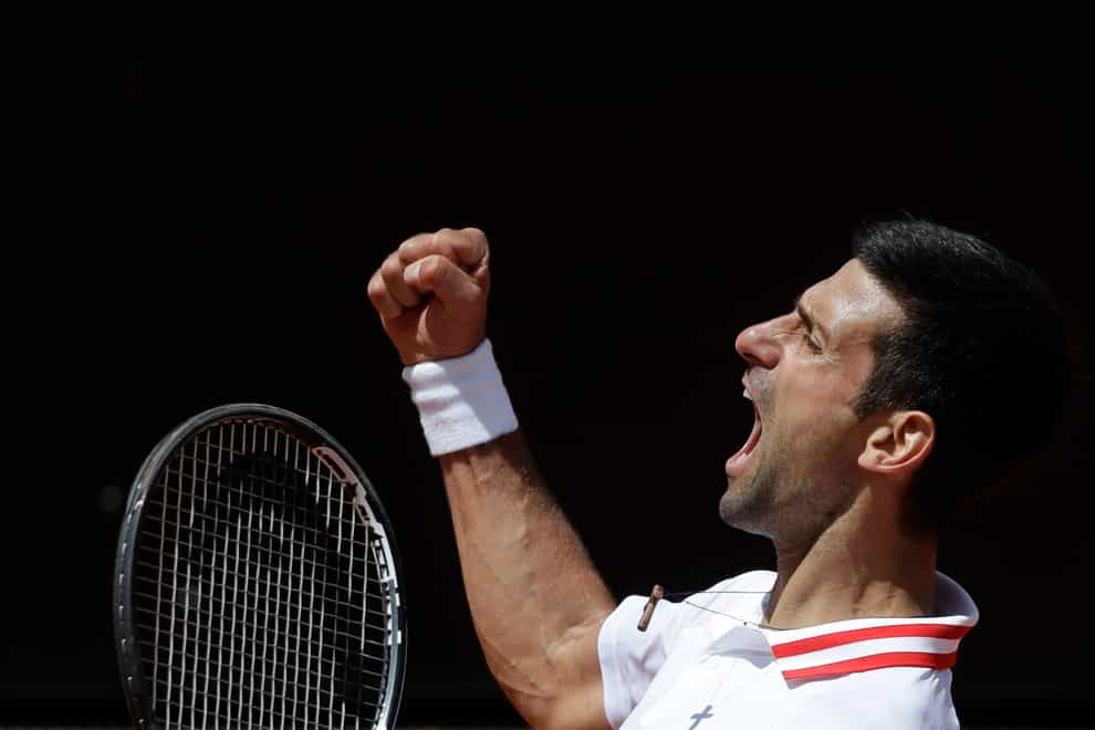 Novak Djokovic had a memorable day in Rome
