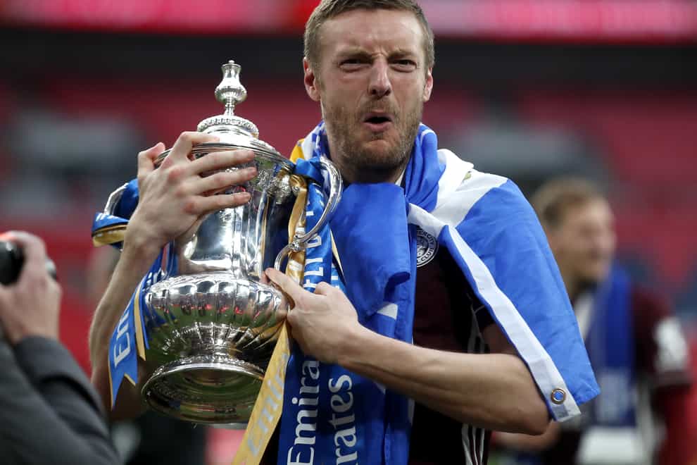 Jamie Vardy has targeted more trophies after Leicester's FA Cup success