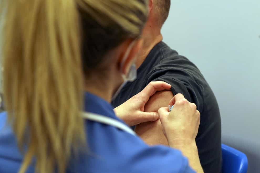 More than 20m UK adults have had both doses of a coronavirus vaccine (Steve Parsons/PA)
