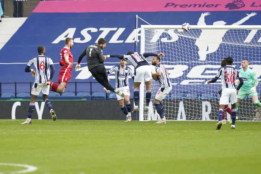 Liverpool goalkeeper Alisson scores a dramatic late winner