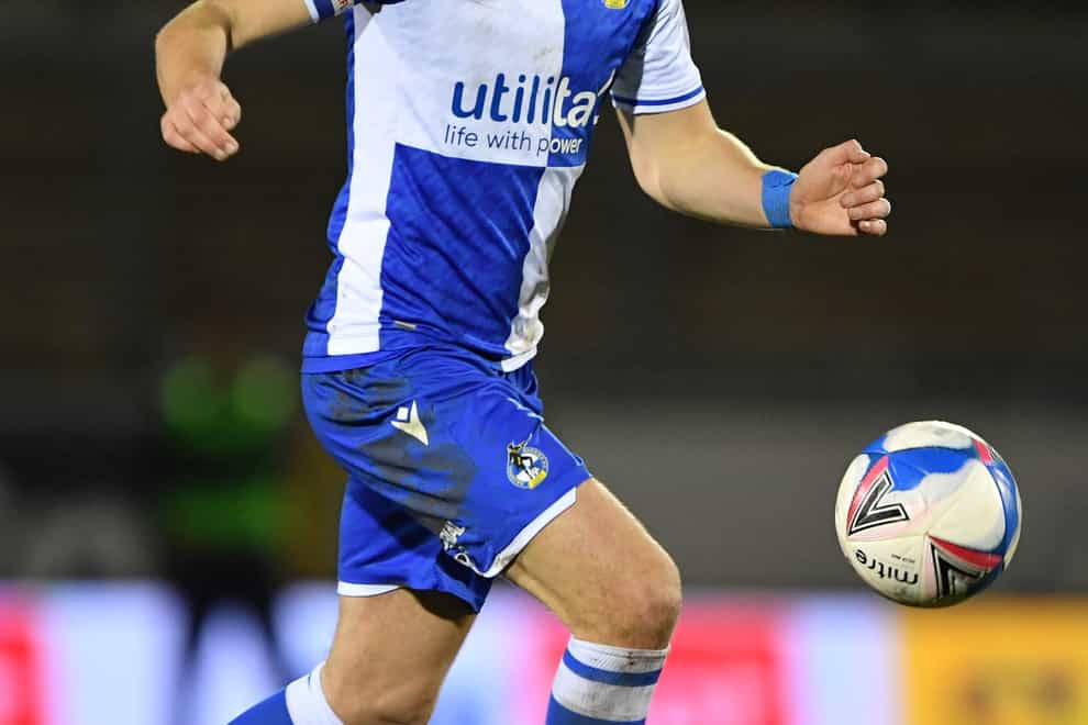 Luke Leahy in action for Bristol Rovers