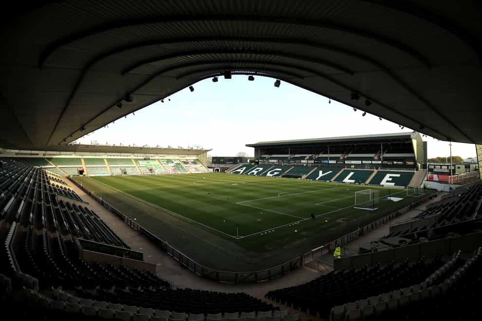 A general view of Home Park