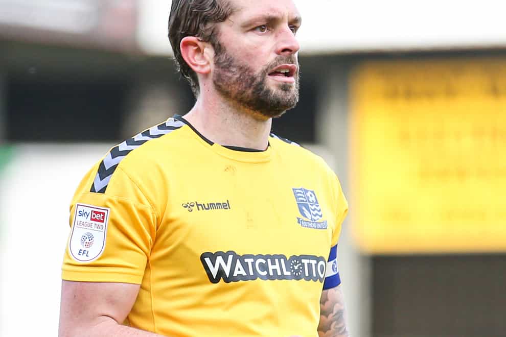 John White in action for Southend