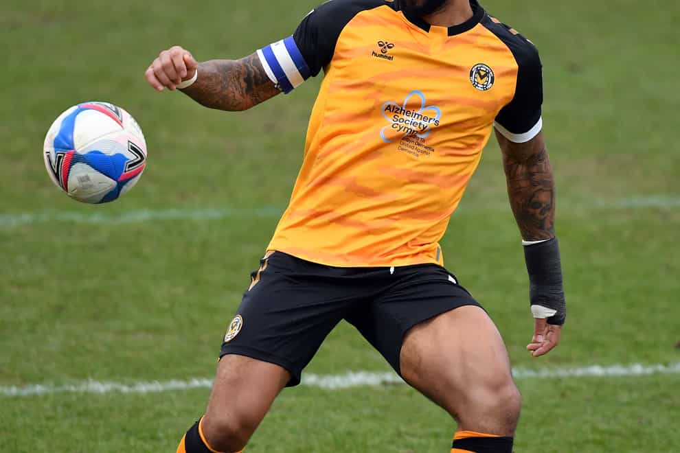 Newport’s Joss Labadie is fit to face Forest Green despite suffering a nasty gash to his leg