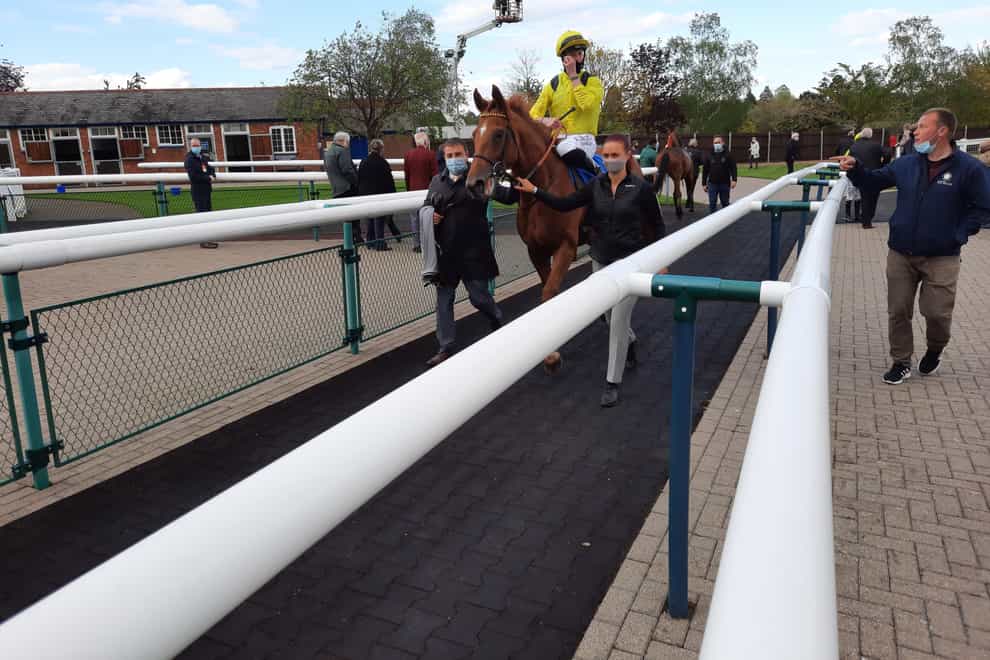 Bashosh made an impressive debut when racegoers returned at Leicester