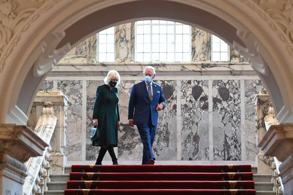 The Prince of Wales and the Duchess of Cornwall