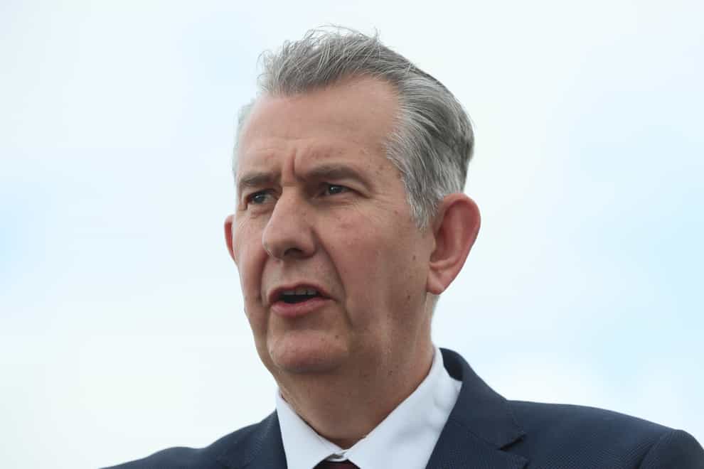 Democratic Unionist Party new elected leader Edwin Poots (Brian Lawless/PA)