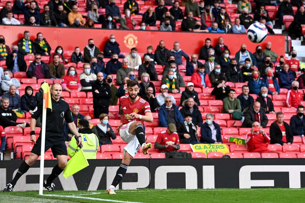Fans were back in attendance as Manchester United hosted Fulham