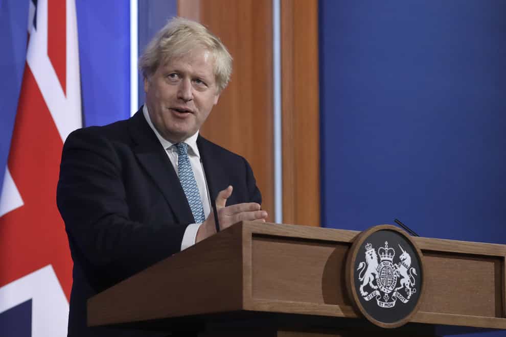 Prime Minister Boris Johnson wants to return to his 'levelling up' plan with the coronavirus pandemic more under control
