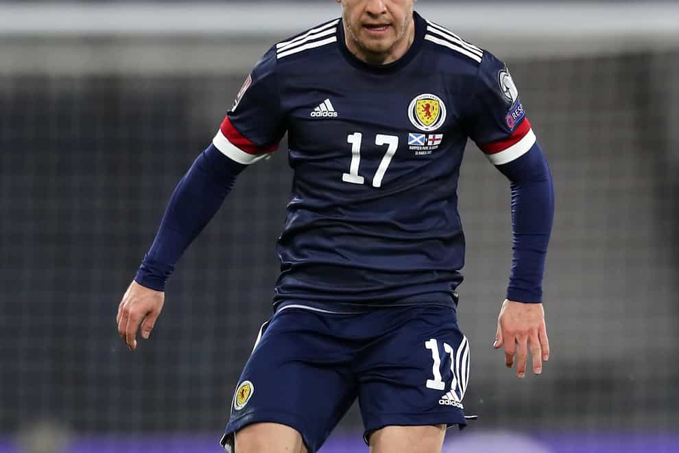 Ryan Fraser in action for Scotland