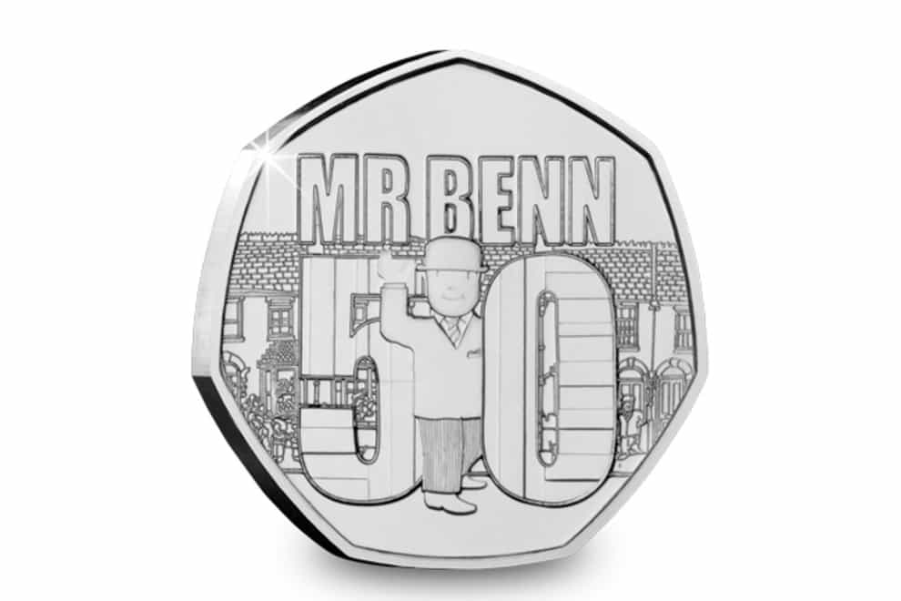 Mr Benn coin