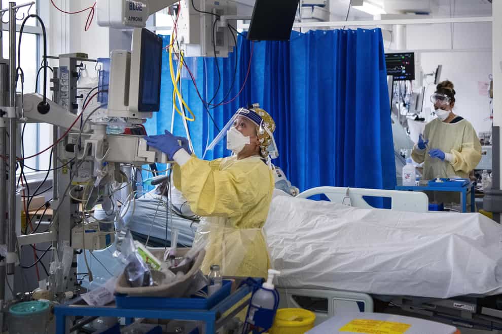 Patients in intensive care