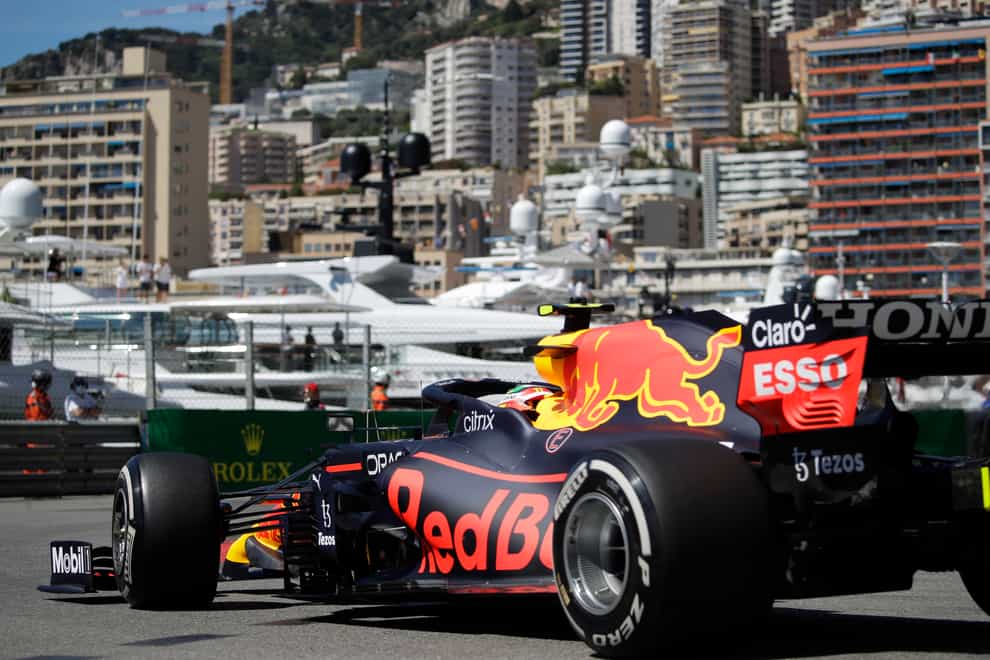 Sergio Perez finished fastest on the opening morning of the Monaco GP